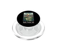 Munich Allemagne Ville Alpine Bavaroise Voyage Art PopSockets PopGrip pour MagSafe