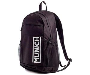 Munich Backpack Slim Gym Sports Black, Adultes Unisexe, Noir, Taille Unique