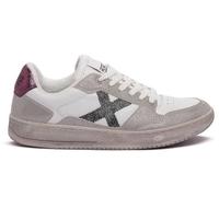 Munich Baskets à Lacets pour Femme 8908106 Legit WMN Blanches et argentées 41