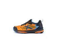 MUNICH Baskets basses bleu / bleu marine / orange, Taille 45