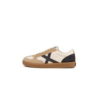 MUNICH Baskets basses 'Break' beige / chocolat, Taille 40