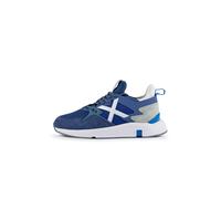 MUNICH Baskets basses 'Clik' bleu / bleu foncé / gris clair / blanc, Taille 39