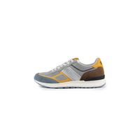 MUNICH Baskets basses 'Corsa' bleu-gris / jaune / gris, Taille 46