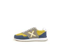 MUNICH Baskets basses 'Dash' bleu foncé / citron / gris / blanc, Taille 41