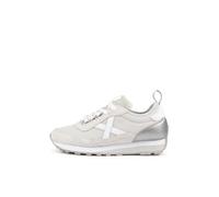 MUNICH Baskets basses gris clair / argent / blanc, Taille 40