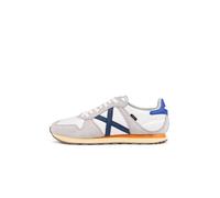 MUNICH Baskets basses 'MASSANA' indigo / gris / blanc naturel, Taille 41