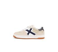 MUNICH Baskets basses 'Stilo' beige clair / noir / blanc, Taille 41