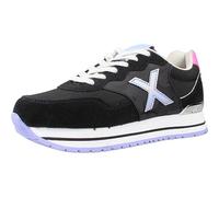 Munich Baskets Dash Sky pour Femme, Noir/Blanc, 36 EU