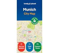 Lonely Planet – Munich City Map – 2e édition – anglais