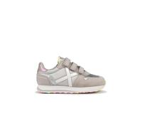 Munich Garçon Unisex Kinder Mini Massana VCO Basket, Argent métallique, 32 EU