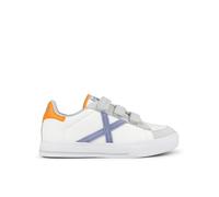 Chaussures Munich Mini Rete blanc gris lilas enfant - 28