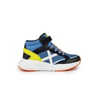 Munich Garçon Unisex Kinder Mini Track Boot Basket, Bleu, 30 EU
