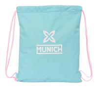 MUNICH HEAVEN - Grand sac à dos plat, idéal pour les enfants de différents âges, confortable et polyvalent, qualité et résistance, 35 x 40 cm, couleur bleu ciel, bleu ciel, Estándar, Décontracté