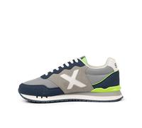 Baskets Munich Dash gris bleu marine vert - 44