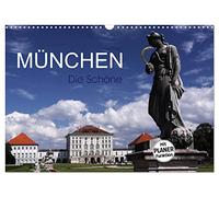 Munich - La belle, Version française (Calendrier mural 2026 DIN A3 portrait), Calendrier CALVENDO mensuel