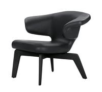 Munich Lounge Chair - Fauteuil frame black stained