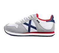Munich Massana, Sneakers Basses Mixte, Blanco Azul Rojo, 36 EU