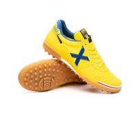 Munich Mixte Gresca Genius 607 Chaussures de Football en Salle, Citronier, 46 EU