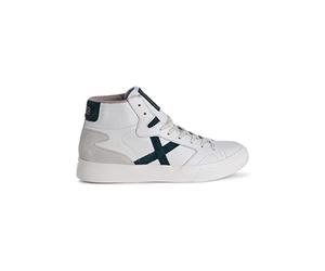 Munich Mixte Moebius 17 Chaussure Bateau, Blanc, 45 EU