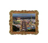 Munich Oktoberfest Bavière Allemagne Aimant de réfrigérateur 3D Souvenir de voyage Décoration de réfrigérateur Autocollant magnétique Collection artisanale