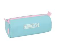 MUNICH SKY Trousse avec fermeture éclair et compartiment, trousse pour enfant, idéale pour les enfants d'âge scolaire, confortable et polyvalente, qualité et résistance, 21 x 7 x 8 cm