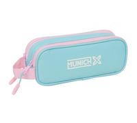 Munich Sky - Trousse double pour enfant, idéale pour les enfants d'âge scolaire, confortable et polyvalente, qualité et résistance, 21 x 6 x 8 cm