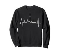 Munich Skyline Battement de Cœur München J'aime Munich Sweatshirt