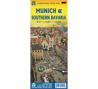 Munich & southern bavaria waterproof - Waterproof, Echelle 1 : 10 000, 1 : 350 000 - Collectif - Itm Publishing - Atlas / carte