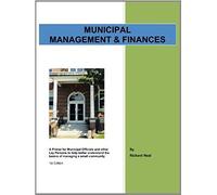 Municipal Management & Finances