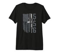 Munitions AR15 M4 propriétaire de Fusil 5,56 mm - 2e amendement Pro Gun T-Shirt Haut de Gamme