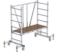 MUNK Günzburger Steigtechnik 11301 aluminium Echafaudage pliant montage sans outils Hauteur de travail (max.): 3 m 34 kg