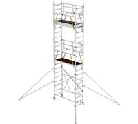 MUNK Günzburger Steigtechnik 115144 aluminium Echafaudage pliant Hauteur de travail (max.): 7.16 cm