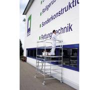 MUNK Günzburger Steigtechnik 115148 Echafaudage pliant montage sans outils Hauteur de travail (max.): 6.8 m