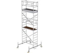 MUNK Günzburger Steigtechnik 154445 Echafaudage roulant montage sans outils Hauteur de travail (max.): 6.5 m