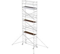 MUNK Günzburger Steigtechnik 155646 Echafaudage roulant montage sans outils Hauteur de travail (max.): 8.4 m
