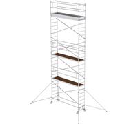 MUNK Günzburger Steigtechnik 156746 aluminium Echafaudage roulant montage sans outils Hauteur de travail (max.): 9.4 m