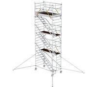 MUNK Günzburger Steigtechnik 167311 aluminium Echafaudage roulant