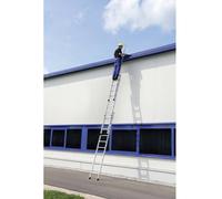 MUNK Günzburger Steigtechnik 20308 aluminium Echelle coulissante Hauteur de travail (max.): 6.9 m