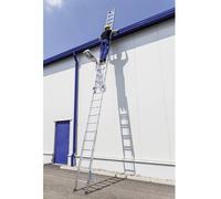 MUNK Günzburger Steigtechnik 21214 aluminium Echelle coulissante à corde Hauteur de travail (max.): 8.3 m