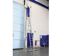 MUNK Günzburger Steigtechnik 21314 aluminium Echelle coulissante à corde montage avec outils Hauteur de travail (max.): 8.3 m 23.8 kg