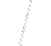 MUNK Günzburger Steigtechnik 22316 aluminium Echelle coulissante à corde Hauteur de travail (max.): 11.9 m