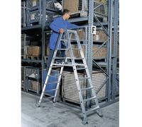 MUNK Günzburger Steigtechnik 41216 aluminium Escabeau Hauteur de travail (max.): 3.5 m 15 kg