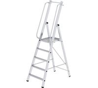 MUNK Günzburger Steigtechnik 51095 aluminium Echelle à plate-forme Hauteur de travail (max.): 3.13 m 11.9 kg