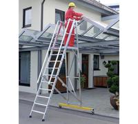 MUNK Günzburger Steigtechnik 52307 aluminium Echelle à plate-forme montage avec outils Hauteur de travail (max.): 3.6 m 43 kg