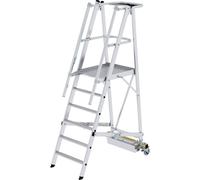 MUNK Günzburger Steigtechnik 52706 aluminium Echelle à plate-forme montage avec outils Hauteur de travail (max.): 3.4 m