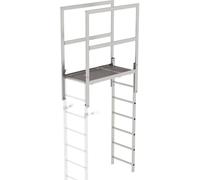 MUNK Günzburger Steigtechnik 64183 acier inoxydable Plateforme de travail montage avec outils