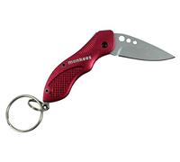 Munkees jackknife II poche couteau porte-clés en acier inoxydable, rouge, 2522