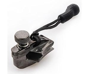 Munkees FixnZip - Kit de réparation universel pour tous types et tailles - Fermeture éclair, tire-rechange, filetage - ISPO Gold Award, graphite, L