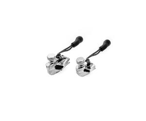 Munkees® Kit de réparation de fermeture éclair - Utilisation universelle et extrêmement simple - Kit de réparation de fermeture éclair - Remplacement de zip pour kit de réparation (1 x M, L Argent)