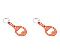 munkees Lot de 2 porte-clés décapsuleur de tennis raquette de tennis Orange 340539